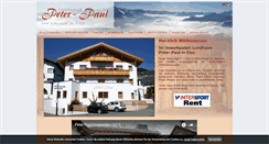 Desktop Screenshot of peter-paul.at