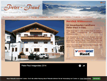 Tablet Screenshot of peter-paul.at